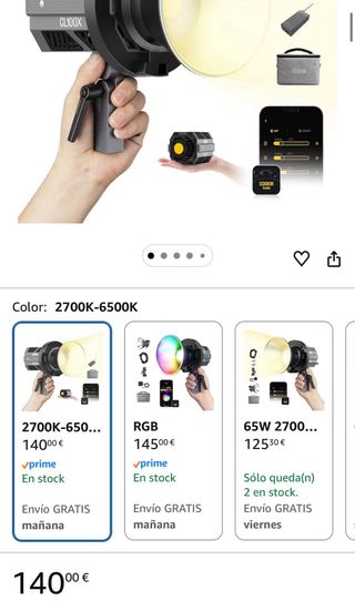 Foco LED Colbor CL100X Bi-color Video 100w [NUEVO]