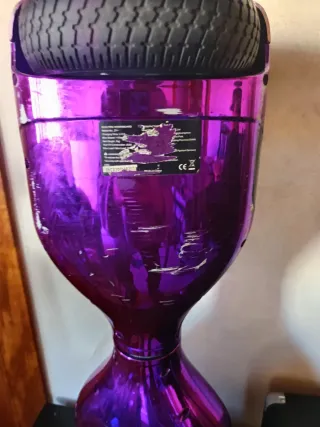 Hoverboard Morado con Luces LED