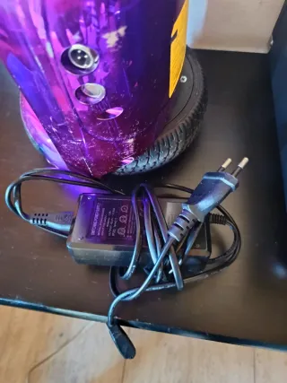 Hoverboard Morado con Luces LED