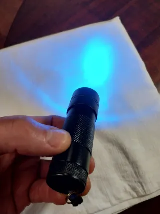 Torcia lampada LED UV tattica pesca caccia