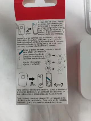 Timbre Inalambrico EuroBric