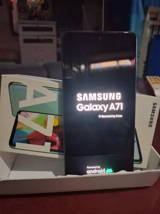 Samsung Galaxy A71 azul