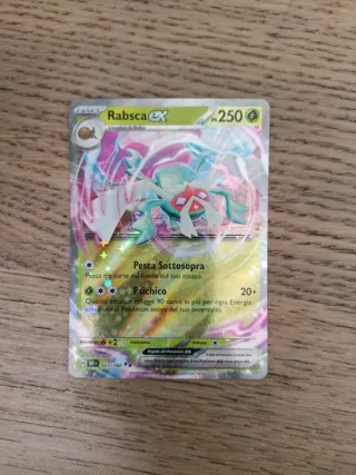 Rabsca EX DRI 025 Carta Pokemon Rara EX