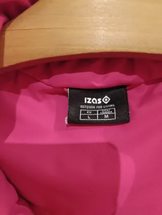 Anorak Izas chica rosa