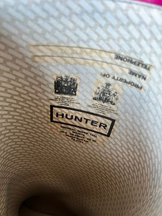 Botas Hunter Rosa Magenta Talla 38