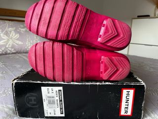 Botas Hunter Rosa Magenta Talla 38