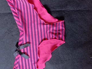 Conjunto Culotte y Tanga Rayas Talla M