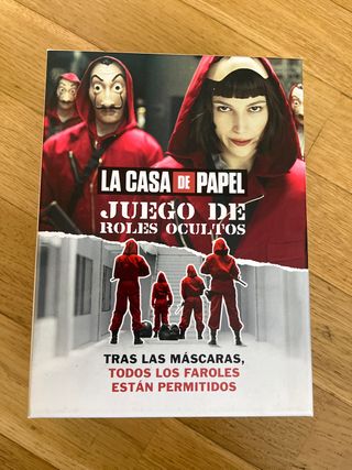 Juego de mesa La Casa de Papel: Roles Ocultos