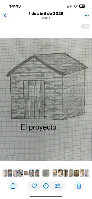 Casa de madera para jardín