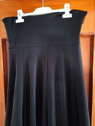 Falda ensayo flamenco lunares