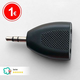 Adaptador Duplicador Audio 3.5mm