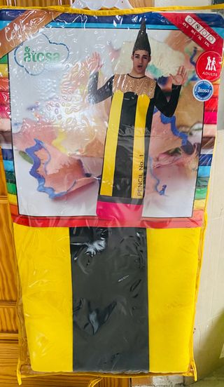 Disfraz de Lápiz Adulto Nuevo Talla Única
