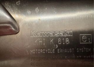 Tubo Escape Kawasaki ER-6F ER-6N 2012-2016