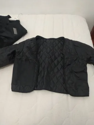 Chaqueta acolchada negra Talla s
