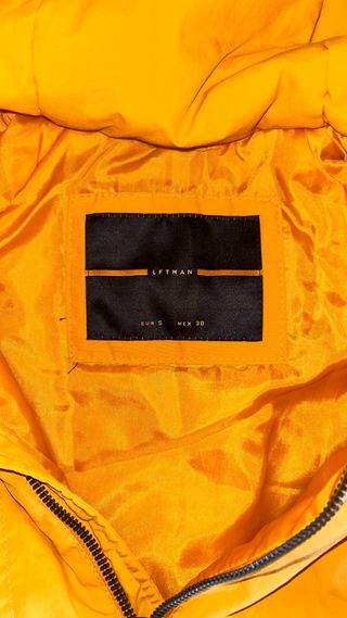 Chaqueta Anorak Lefties Amarilla