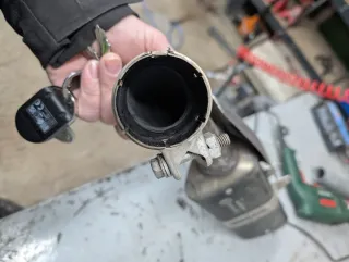 Escape KTM 390 sin dB killer