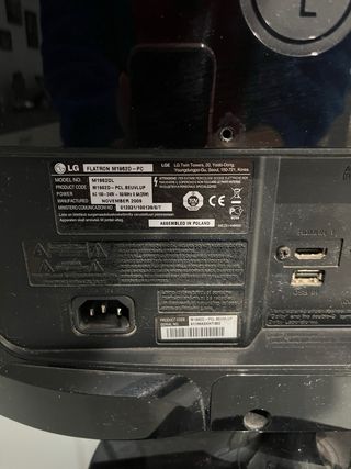 Televisión LG M1962D HD