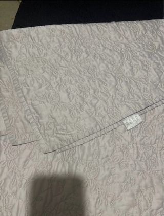 Colcha Zara Home Matrimonio rosa