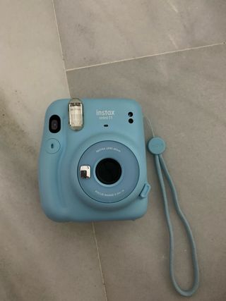 Cámara Instax Azul