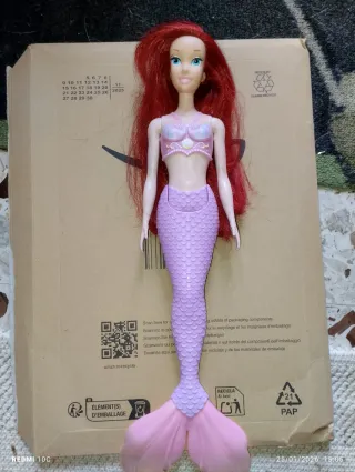 Bambola Ariel La Sirenetta OOAK