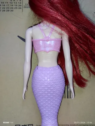 Bambola Ariel La Sirenetta OOAK