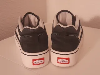 Vans negras plataforma mujer Talla 37