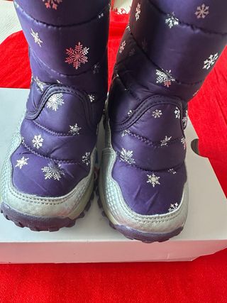 Botas de nieve niña forro calentito talla 30