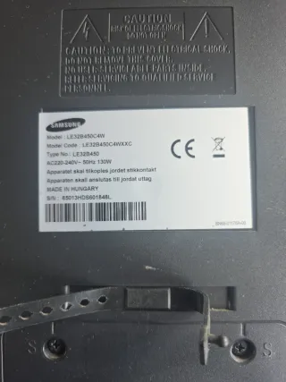 Despiece TV Samsung LE32B450C4W