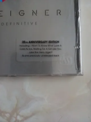 CD Foreigner The Definitive 25th Anniversary