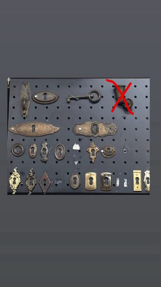 Bocchette in ottone nuove