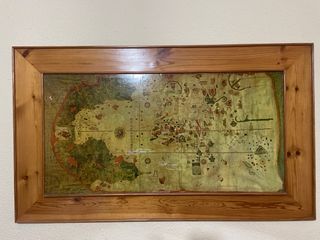 Lámina Mapa Juan de la Cosa