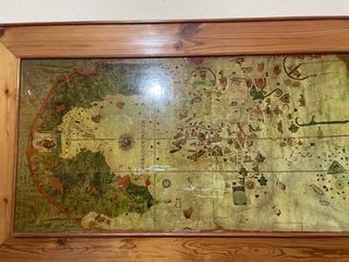 Lámina Mapa Juan de la Cosa