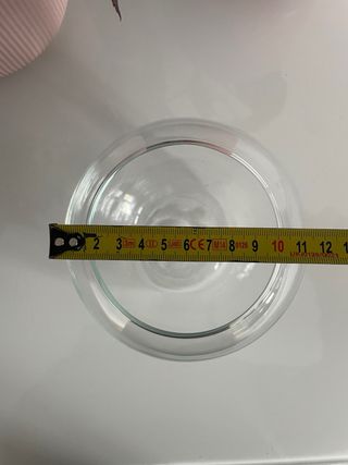 Terrario de cristal para mini jardín