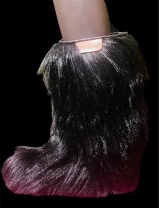 Botas Nieve Vintage Yeti 80s Negras