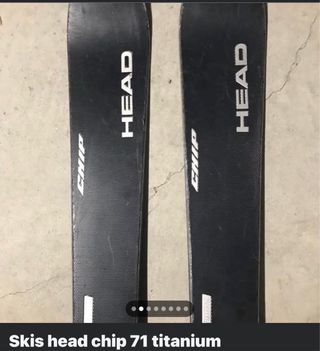 Esquís Head Chip 71 Titanium