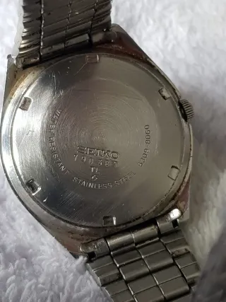 Reloj Seiko Automático Hombre Azul