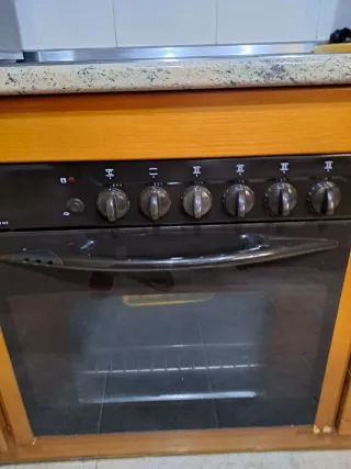 Horno y placa de cocina