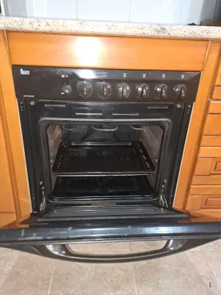 Horno y placa de cocina