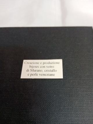 Collana Vetro Murano Blu e Viola