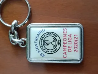 Llavero con foto de aficionados