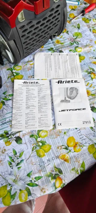 Aspirapolvere Ciclonico Ariete Jetforce 2791/2