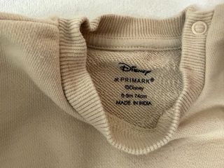 Sudadera Disney Mickey Mouse Bebé 6-9 meses