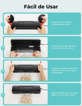 Envasadora al vacío Vihoom