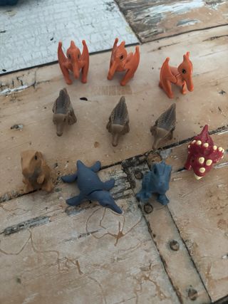 Figuras dinosaurios Kinder para coleccionistas