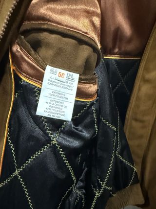 Chaqueta hombre talla 60 marrón