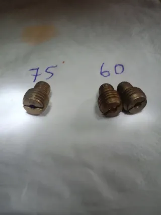 Lote 3 chicler Amal 75 y 60