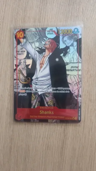 One Piece TCG Shanks OP09 Carta Coleccionable