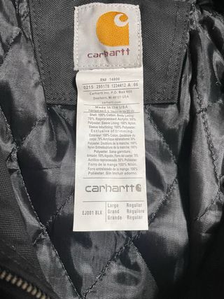 Chaqueta Carhartt Original · Unisex · Estilo Work