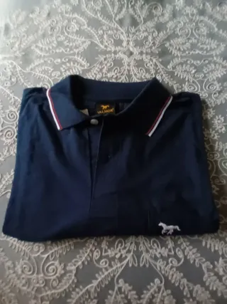 Camiseta Polo VAL MOR Azul