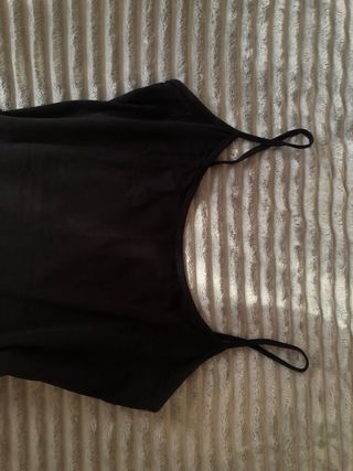 Top tirantes básico negro - Lefties Talla L